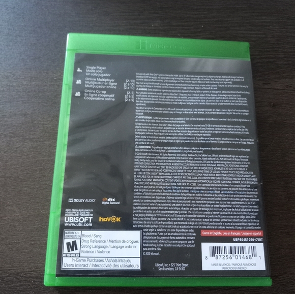 2015 Tom Clancy's Rainbow Six Siege For Xbox One Complete - Picture 8 of 8